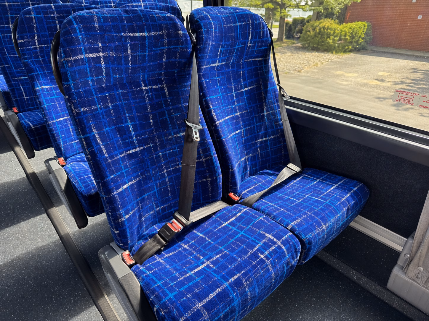 boynton beach charter bus rental interior